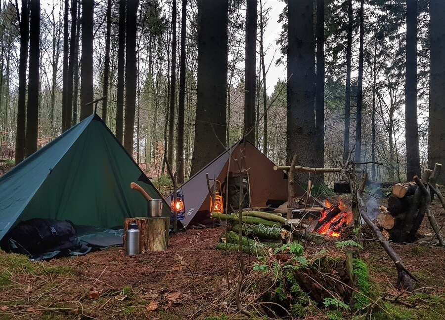 Bivouac sous Tarp